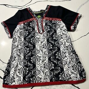 Helping Hands women’s scrub top